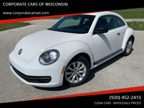 2013 Volkswagen Beetle for sale at CORPORATE CARS OF WISCONSIN in Sheboygan WI