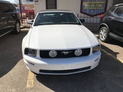 2005 Ford Mustang for sale at R&T Motors in Houston TX