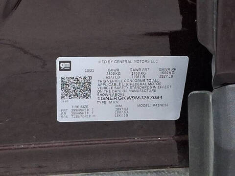 2021 Chevrolet Traverse LT Cloth