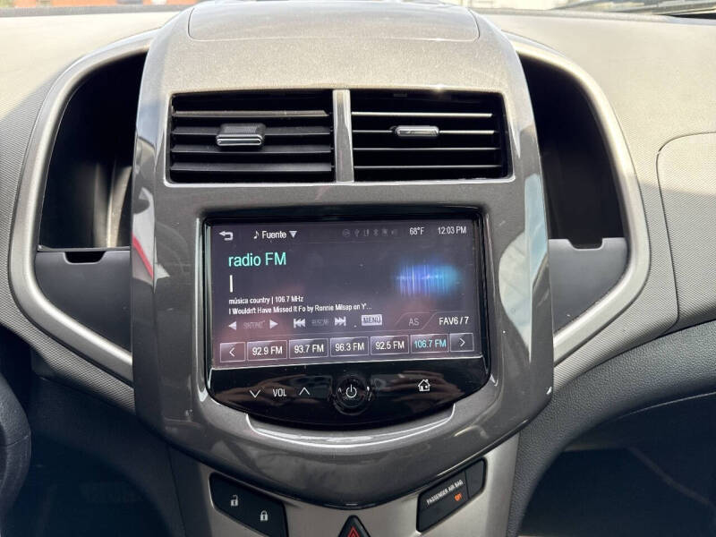 2016 Chevrolet Sonic LTZ Auto