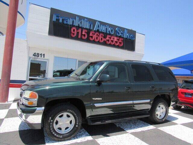 2003 GMC Yukon for sale at Franklin Auto Sales in El Paso TX
