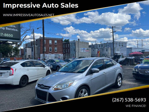 2014 Ford Focus for sale at Impressive Auto Sales in Philadelphia PA