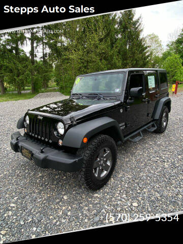2015 Jeep Wrangler Unlimited for sale at Stepps Auto Sales in Shamokin PA