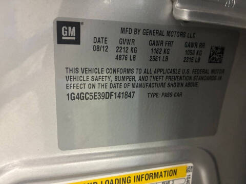 2013 Buick LaCrosse Leather