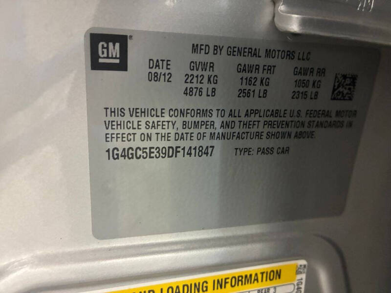 2013 Buick LaCrosse Leather