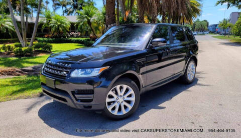 2016 Land Rover Range Rover Sport SE