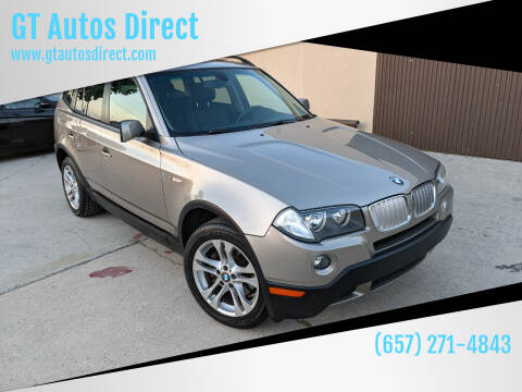 2007 BMW X3 for sale at GT Autos Direct in Garden Grove CA