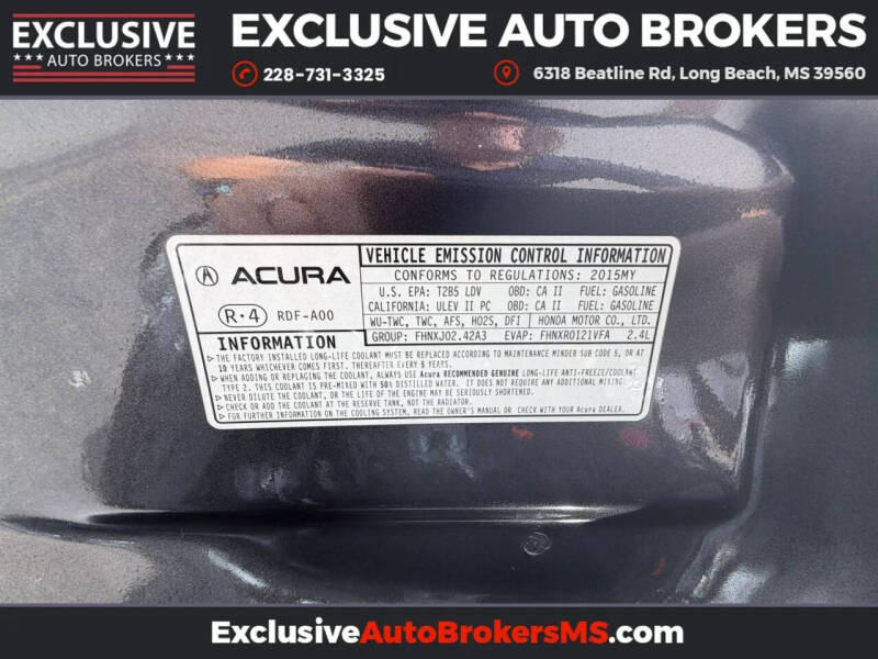 2015 Acura TLX w/Tech