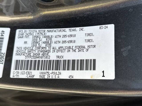 2024 Toyota Tundra TRD Pro HV