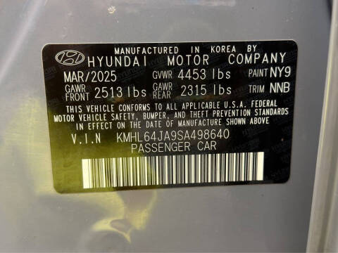 2025 Hyundai Sonata