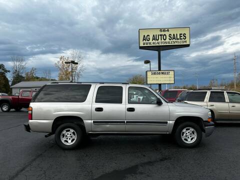 2005 Chevrolet Suburban for sale at AG Auto Sales in Ontario NY