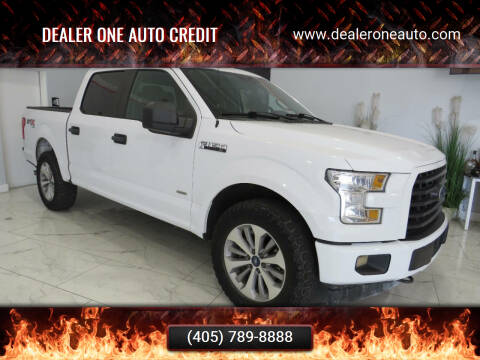 2017 Ford F-150 for sale at Dealer One Auto Credit in Oklahoma City OK