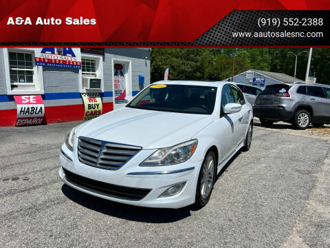 2014 Hyundai Genesis for sale at A&A Auto Sales in Fuquay Varina NC