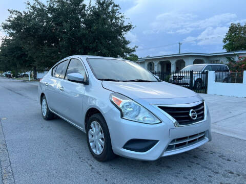 2019 Nissan Versa for sale at MIAMI FINE CARS & TRUCKS in Hialeah FL