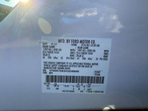 2017 Ford Explorer XLT