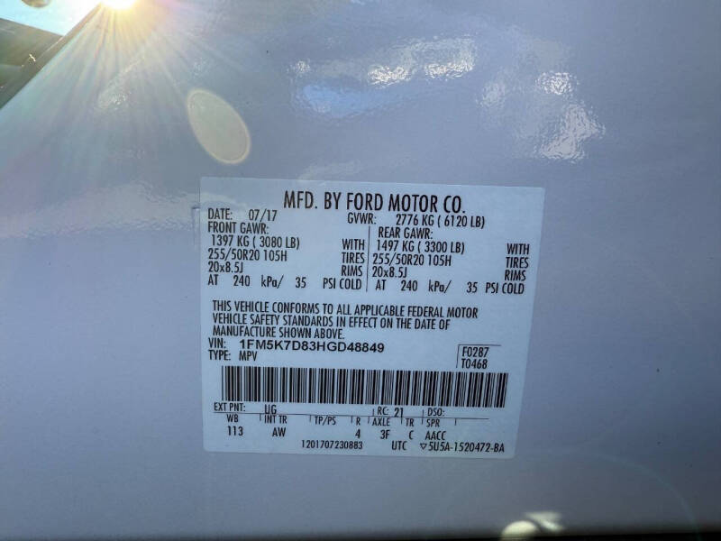 2017 Ford Explorer XLT