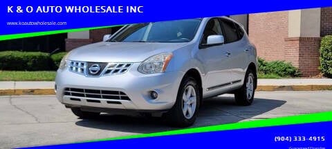 2013 Nissan Rogue for sale at K & O AUTO WHOLESALE INC in Jacksonville FL