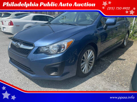 2014 Subaru Impreza for sale at Philadelphia Public Auto Auction in Philadelphia PA