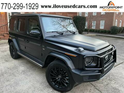 2020 Mercedes-Benz G-Class for sale at Motorpoint Roswell in Roswell GA