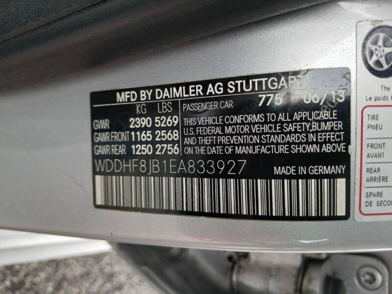 2014 Mercedes-Benz E-Class