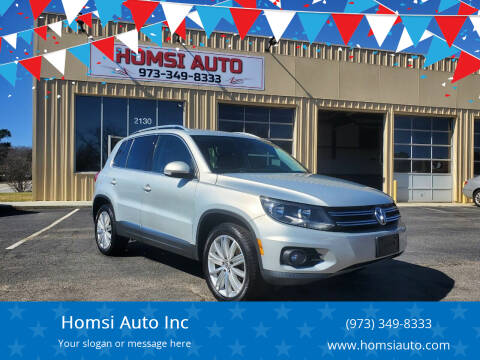 2014 Volkswagen Tiguan for sale at Homsi Auto Inc in Kannapolis NC