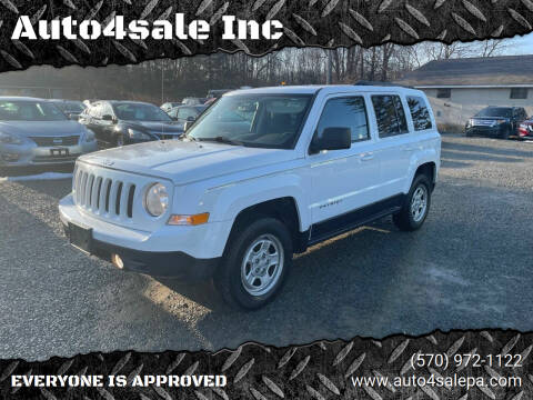 2017 Jeep Patriot for sale at Auto4sale Inc in Mount Pocono PA