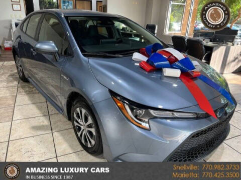 2021 Toyota Corolla Hybrid for sale at Amazing Luxury Cars in Snellville GA