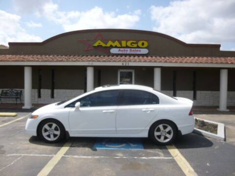 2008 Honda Civic for sale at AMIGO AUTO SALES in Kingsville TX