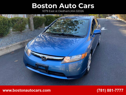 2008 Honda Civic for sale at Boston Auto Cars in Dedham MA