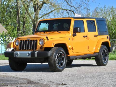 2012 Jeep Wrangler Unlimited for sale at Tonys Pre Owned Auto Sales in Kokomo IN