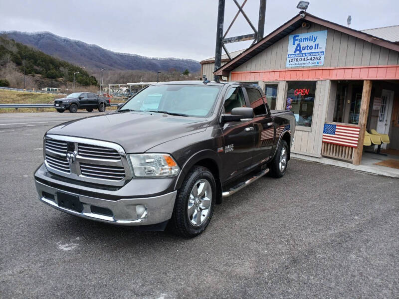 2015 RAM 1500 for sale at FAMILY AUTO II in Pounding Mill VA