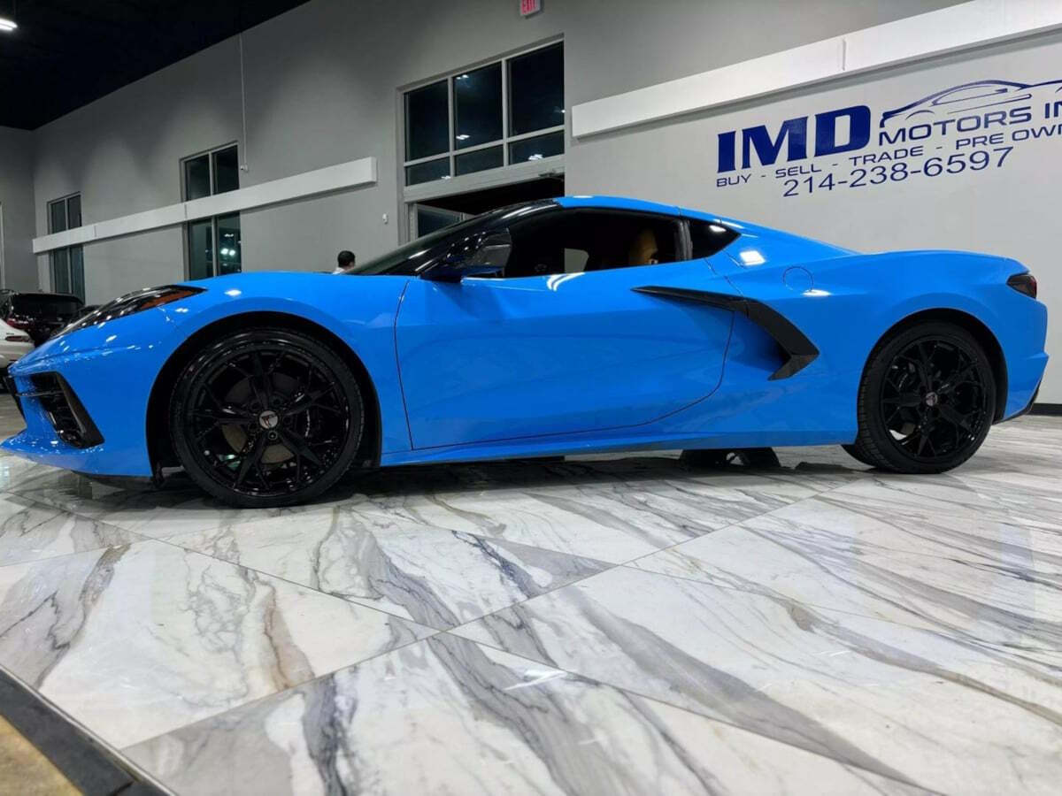 2020 Chevrolet Corvette for sale at IMD MOTORS, INC in Dallas, TX