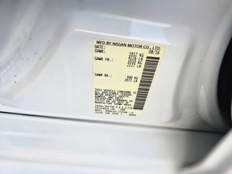 2017 Nissan Altima 2.5 S