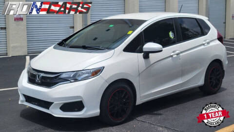 2018 Honda Fit for sale at IRON CARS in Hollywood FL