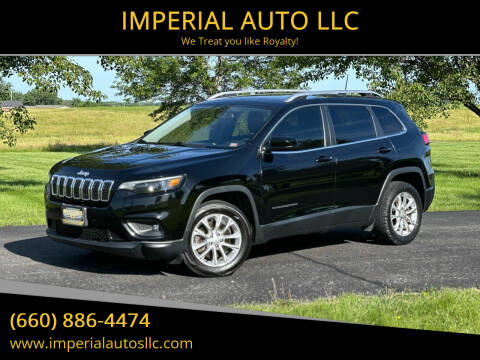 2019 Jeep Cherokee for sale at IMPERIAL AUTO LLC in Marshall MO