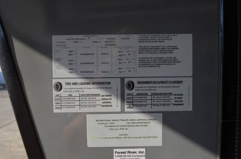 2014 Forest River vengance