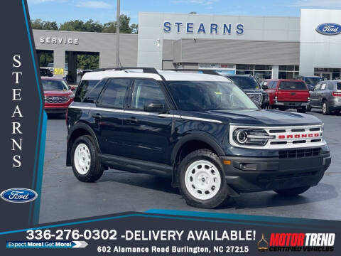 2023 Ford Bronco Sport for sale at Stearns Ford in Burlington NC