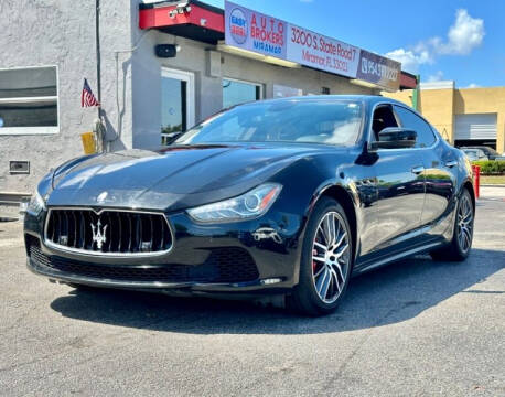 2017 Maserati Ghibli for sale at Easy Deal Auto Brokers in Hollywood FL