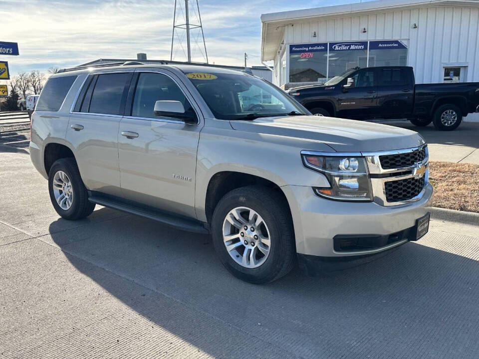 2017 Chevrolet Tahoe for sale at Keller Motors in Palco, KS