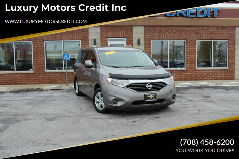 2011 Nissan Quest for sale at Luxury Motors Credit Inc in Bridgeview IL