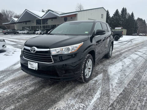 2015 Toyota Highlander for sale at Williston Economy Motors in South Burlington VT