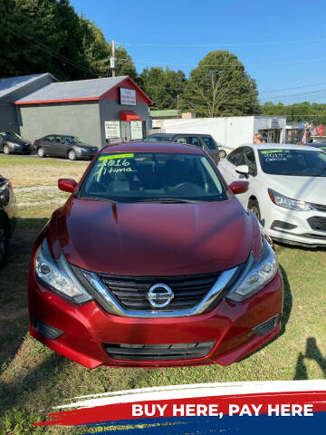 2016 Nissan Altima for sale at THE AUTO GROUP OF EASLEY, LLC in Easley SC