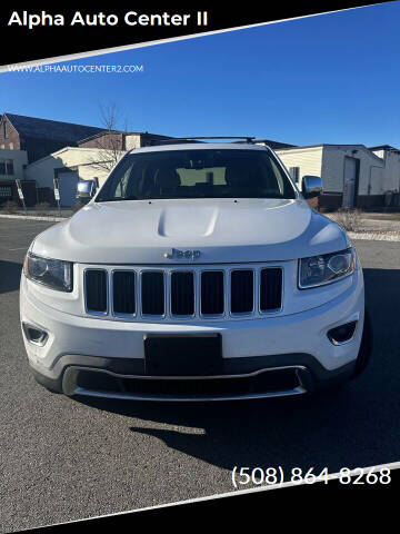 2014 Jeep Grand Cherokee for sale at Alpha Auto Center II in Worcester MA