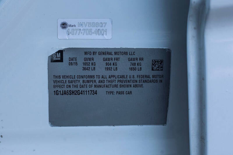 2016 Chevrolet Sonic LS Auto