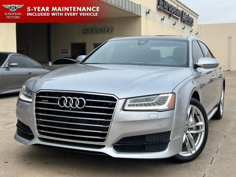 2017 Audi A8 L for sale at European Motors Inc in Plano TX