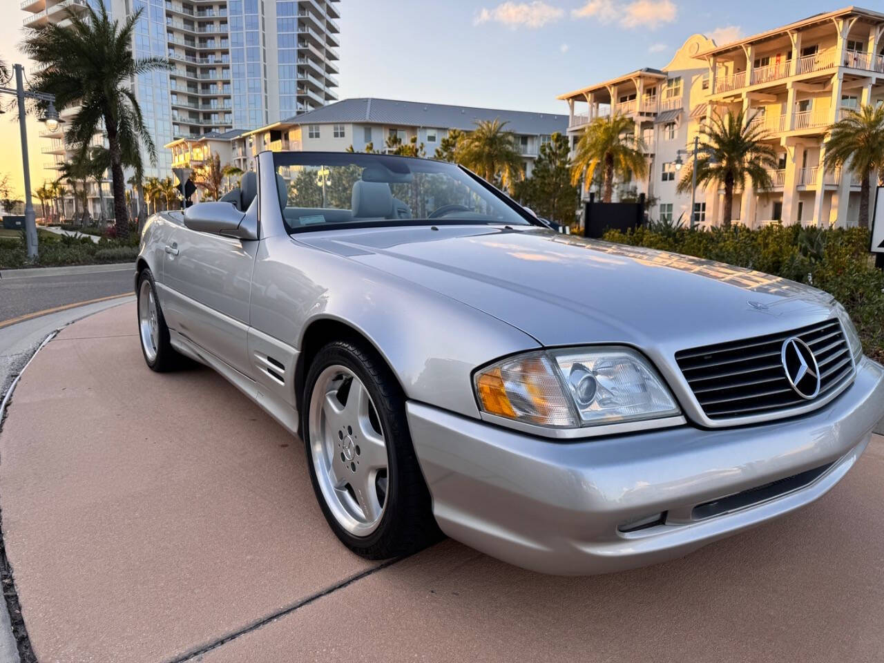 2001 Mercedes-Benz SL-Class for sale at EUROPEAN MOTORCARS OF TAMPA in Tampa, FL