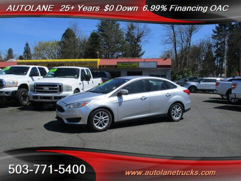 2016 Ford Focus for sale at AUTOLANE in Portland OR
