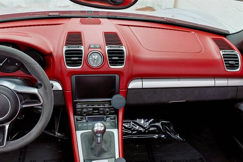 2016 Porsche Boxster Spyder