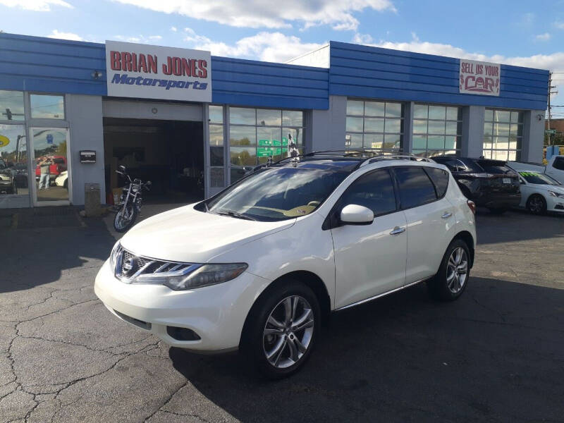 2011 Nissan Murano for sale at Brian Jones Motorsports Inc in Danville VA