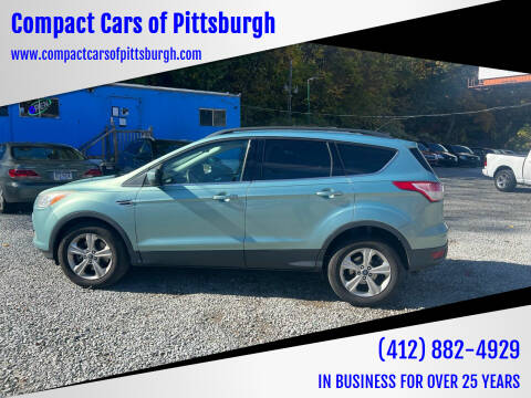 2013 Ford Escape for sale at Compact Cars of Pittsburgh in Pittsburgh PA